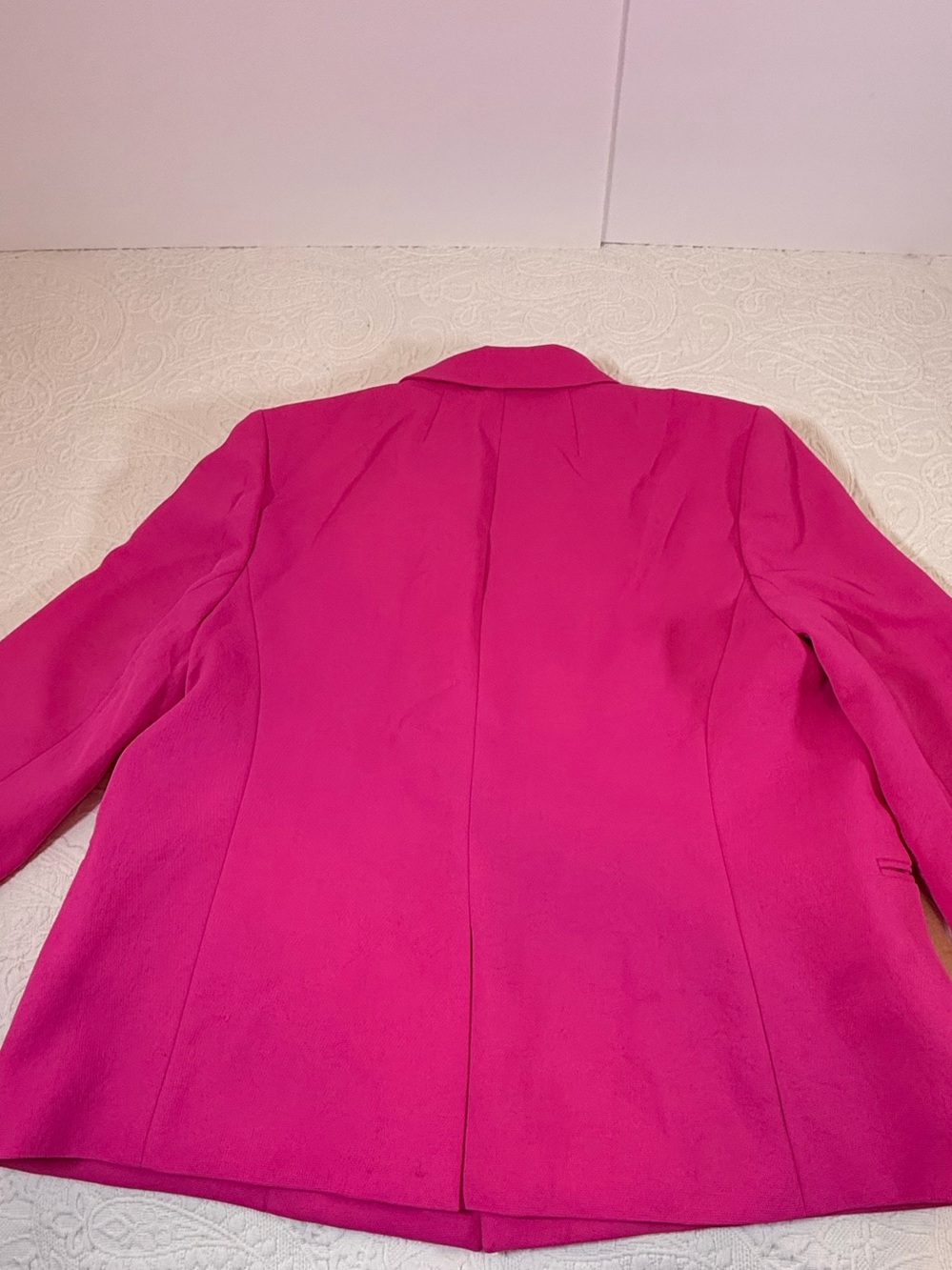 J. Crew Fuchsia Double-Breasted Blazer - Picture 3 of 8